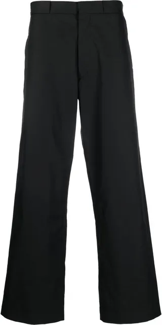 Straight-Leg Tailored Trousers