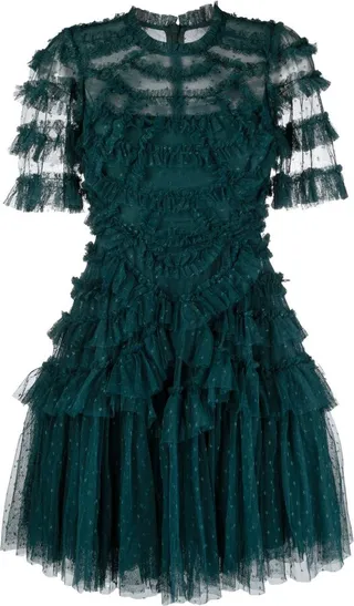 Ruffle Mini Dress