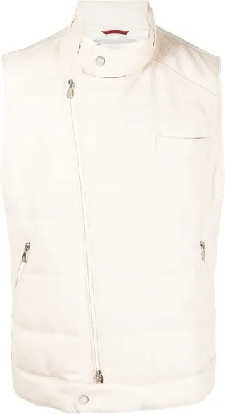 Zip-Up Padded Gilet