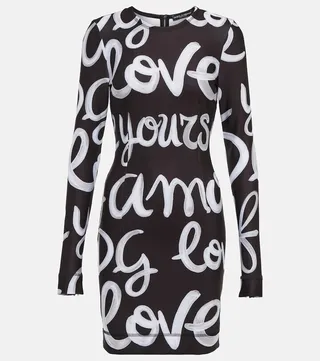 Printed minidress