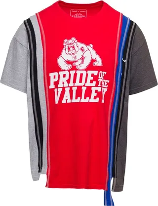 Needles Oversized College Patchwork T-Shirt