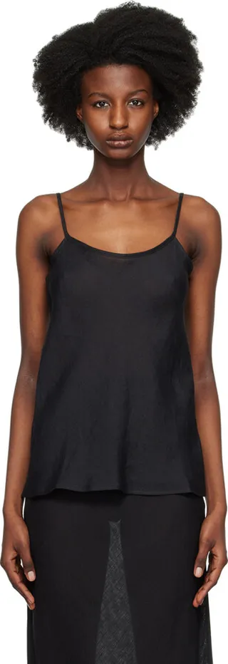 Baserange Black Dydine Camisole