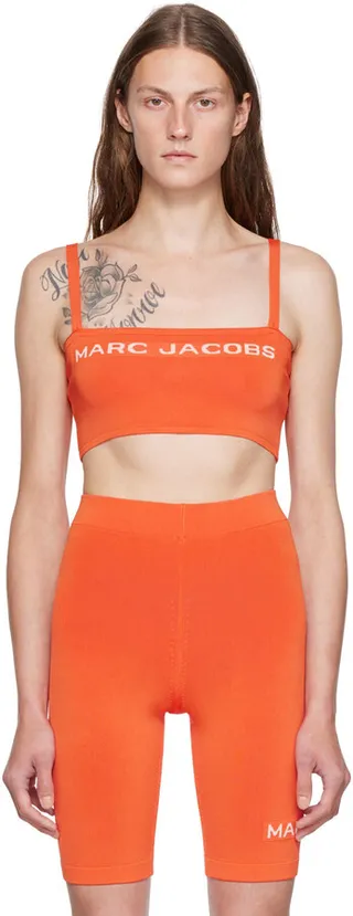 Marc Jacobs Orange 'The Bandeau' Camisole