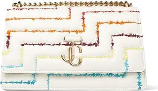Varenne embroidered shoulder bag