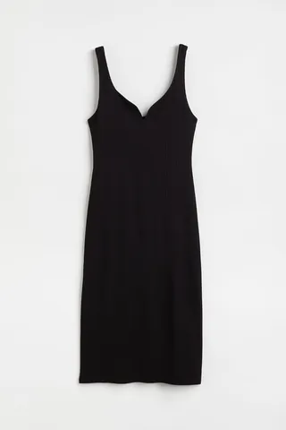 Ribbed Bodycon Dress