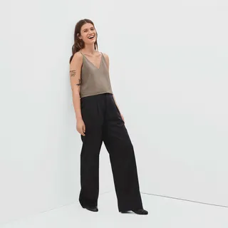 The Washable Silk Cropped Cami