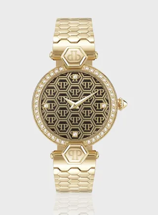 Steel Strap Analog Watch