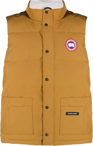 Yellow Freestyle Padded Gilet