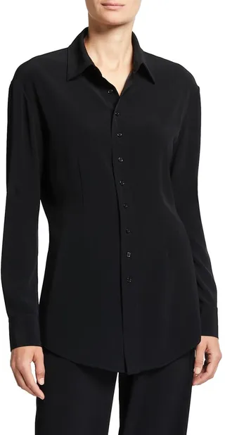 Classic Button-Down Blouse