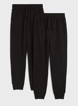 Kids 2 Pack Essential Jersey Sweatpants