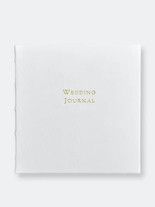 Graphic Image Wedding Journal - White