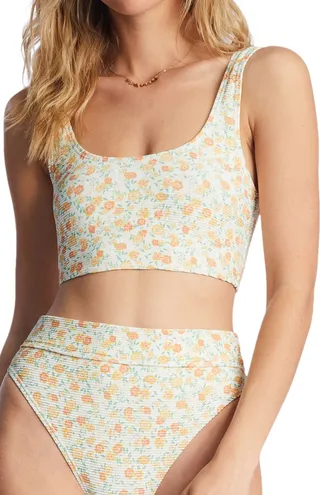 Ain't She Sweet Tanlines Longline Bikini Top