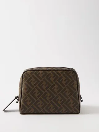 Ff-print Canvas Washbag