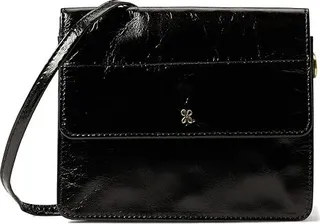 HOBO Jill Wallet Crossbody (Black) Handbags