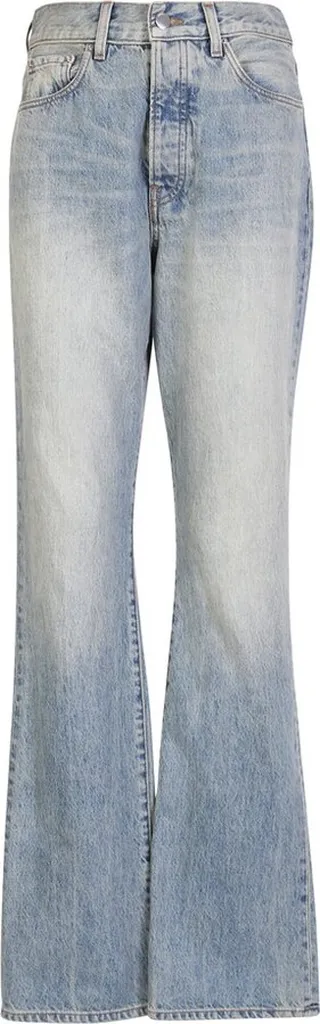 Amiri High-Waist Wide-Leg Bootcut Jeans