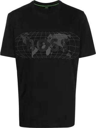 logo-print short-sleeve T-shirt