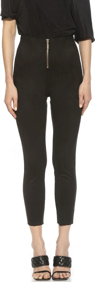 Suede Pants