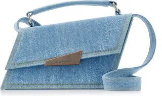 Women's Mini Distortion Denim Bag