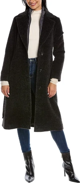 Cinzia Rocca Icons Wool & Alpaca-Blend Coat