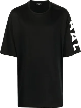 oversized logo-print T-shirt