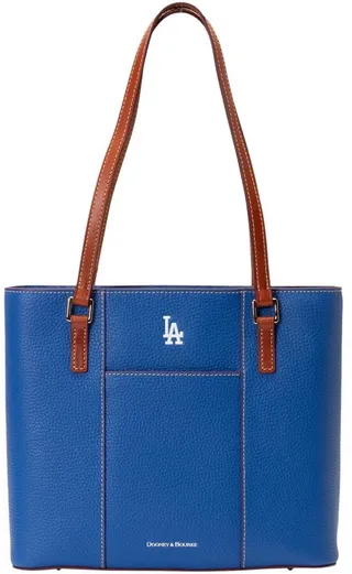 Blue Los Angeles Dodgers Pebble Lexington Shopper Purse