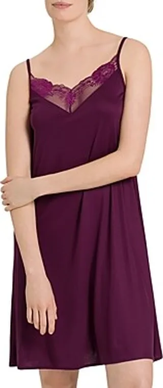Hanro Lovis Lace Trim Chemise