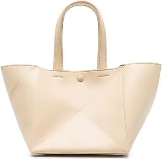 Foldable Panelled Tote Bag