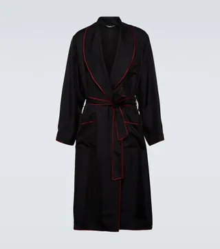 Silk robe