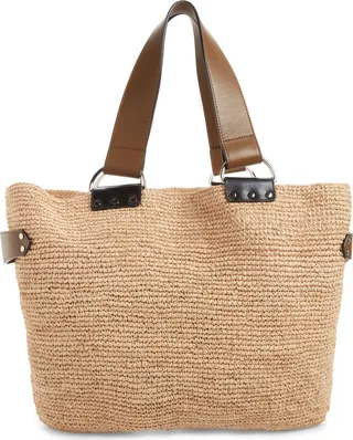 Bahiba Straw Tote