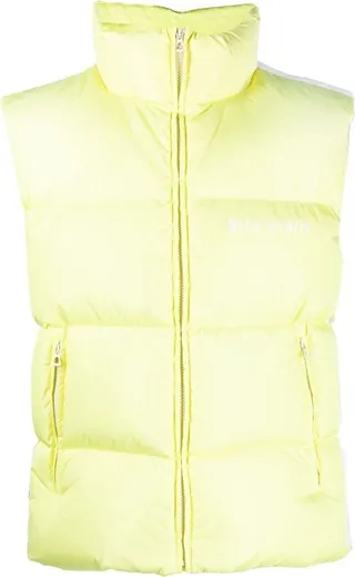 Logo-Print Padded Gilet