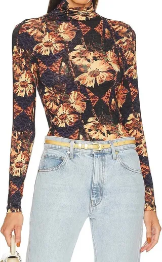Aurelia Turtleneck Top in Aurelia Turtleneck
