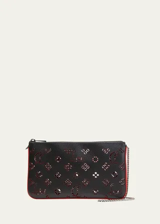 Loubila Loubinthesky Perforated Pouch Shoulder Bag