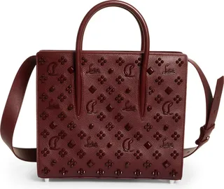 Medium Paloma Studded Leather Satchel