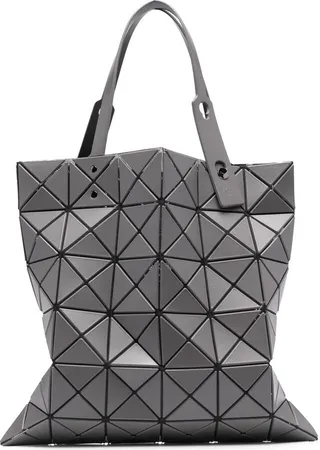 Geometric Panelled Tote Bag