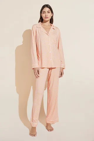 Gisele Printed TENCEL™ Modal Long PJ Set
