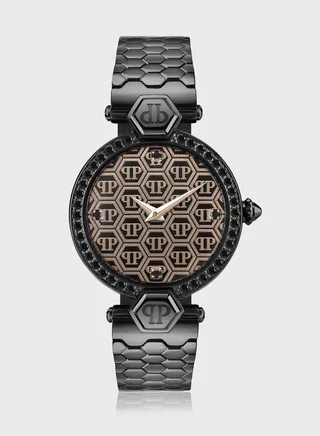 Steel Strap Analog Watch