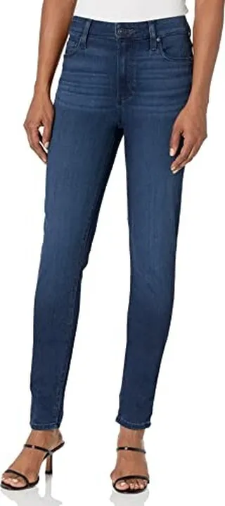 PAIGE Women's Hoxton Ultra Skinny high Rise transced Vintage in Pool Hall