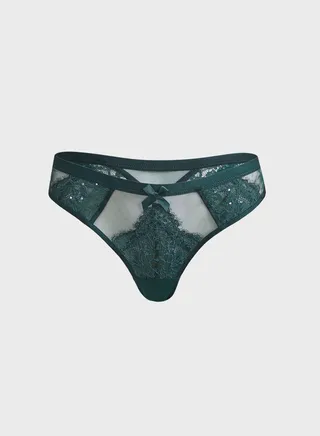High Leg Thongs