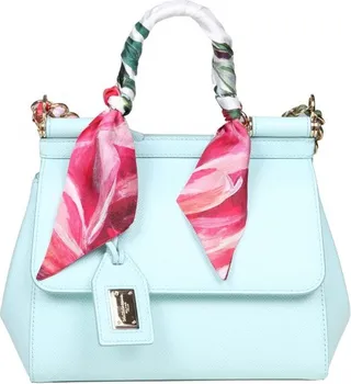 Dolce & Gabbana Sicily Scarf Embellished Mini Tote Bag