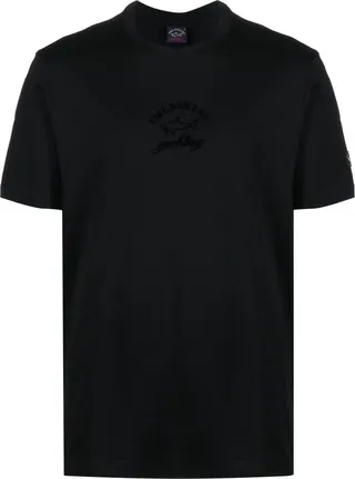 logo-print cotton T-shirt