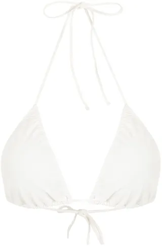 Aava triangle-cup bikini top