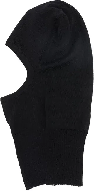 Distressed-Effect Knitted Balaclava