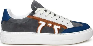 Salvatore Ferragamo Gancini Low-Top Sneakers