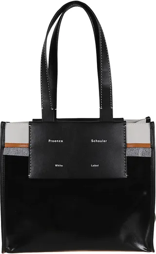 Large Mor3ris Coated Canvas Tote