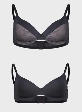 2 Pack Alice Demi Bras