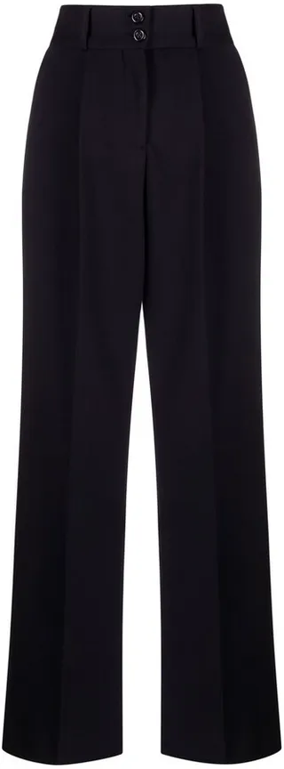 High-Waisted Tailored Trousers