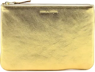 Comme des Garçons Wallet Classic Logo Printed Pouch