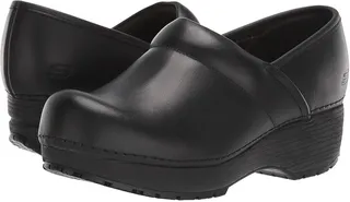 SKECHERS Work Clog (Black) Women's Clog Shoes