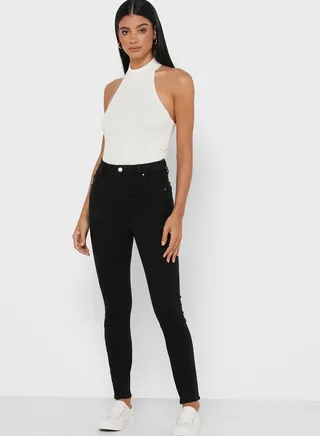 High Waisted Skinny Jeans