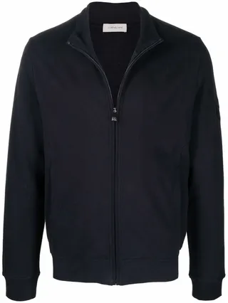 Funnel Neck Zip-Up Jumper